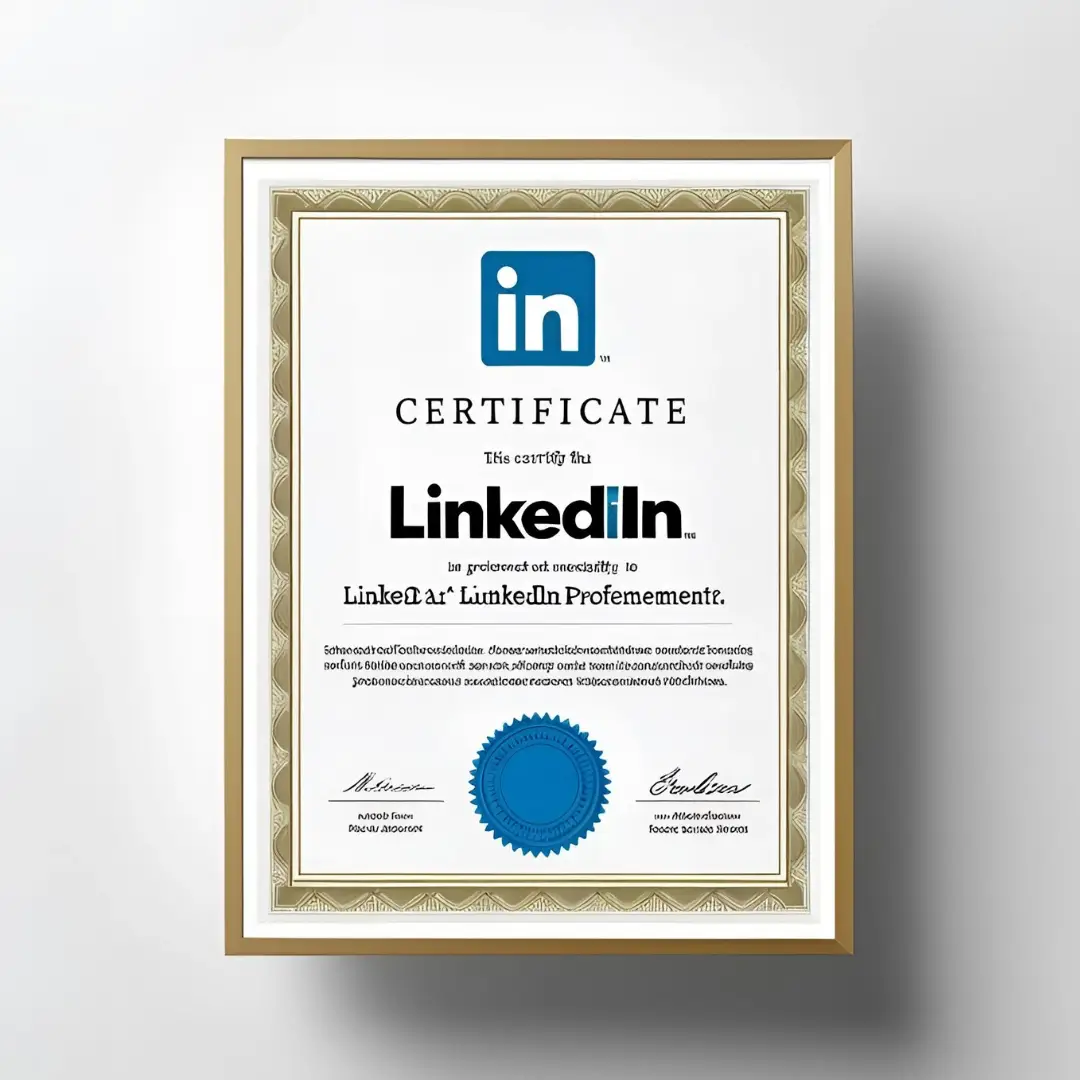 Certificado LinkedIn
